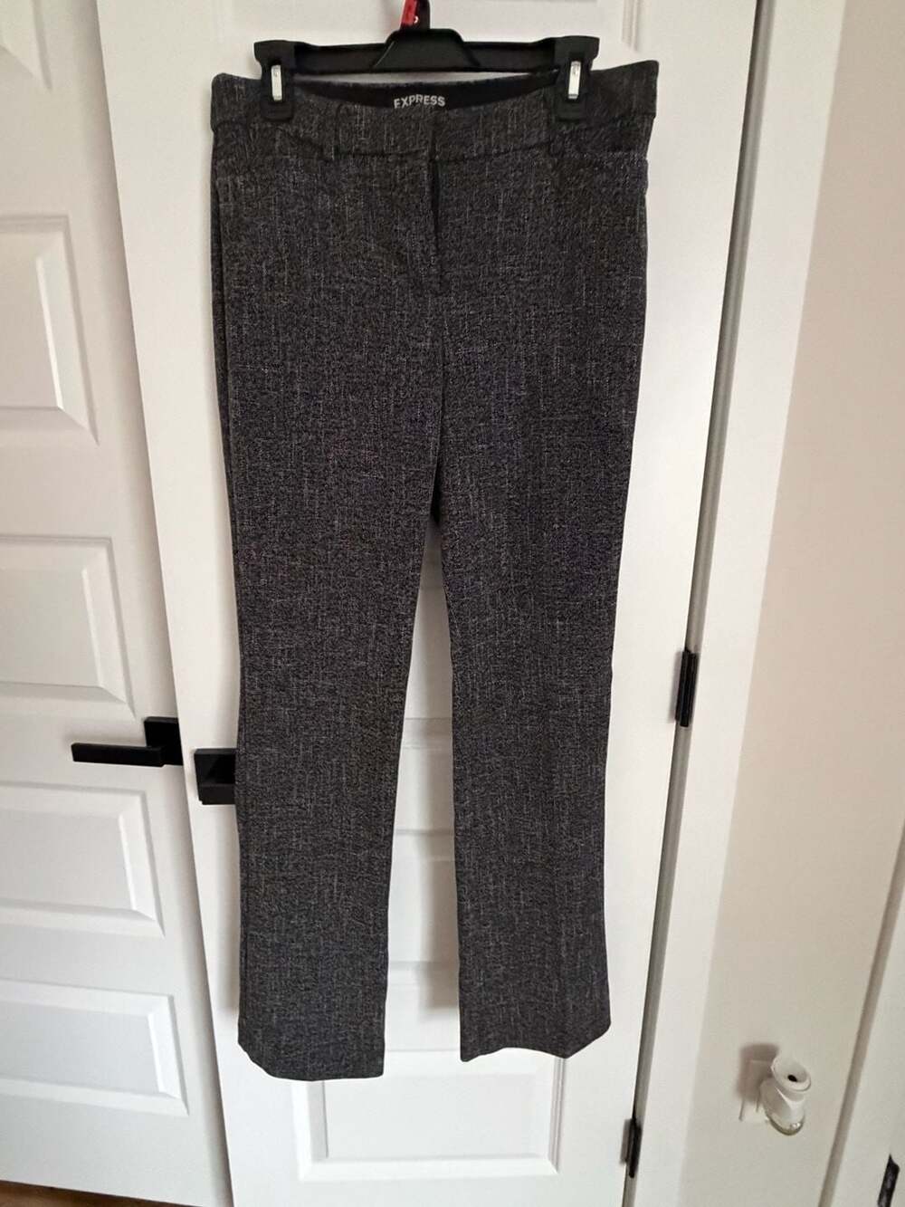 Express Gray Tweed Dress Trousers